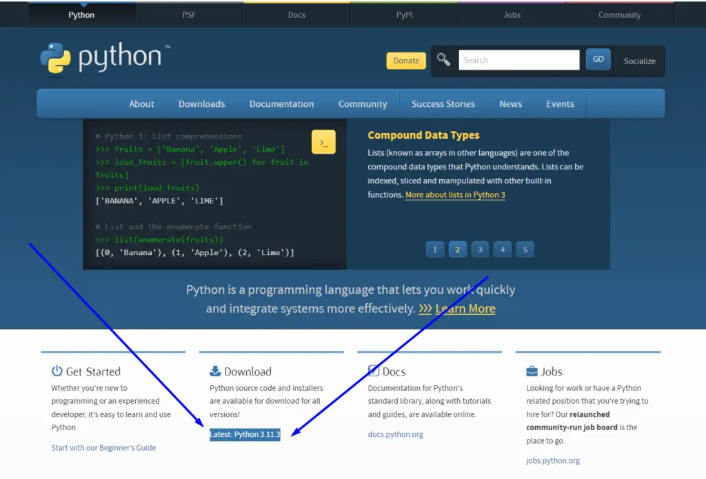 install the latest version of python to deploy autogpt locally