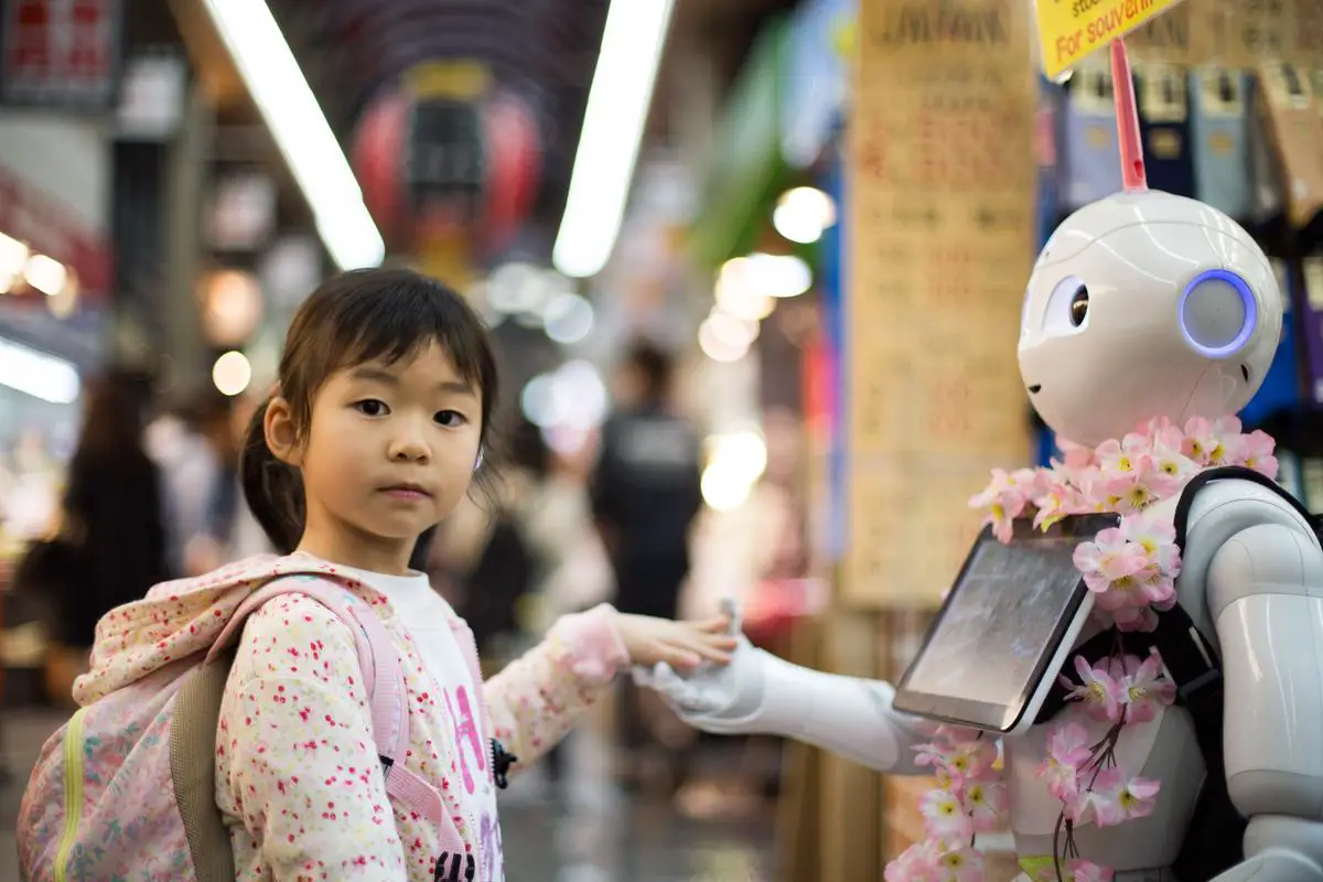 Image of AI technology in a classroom setting.