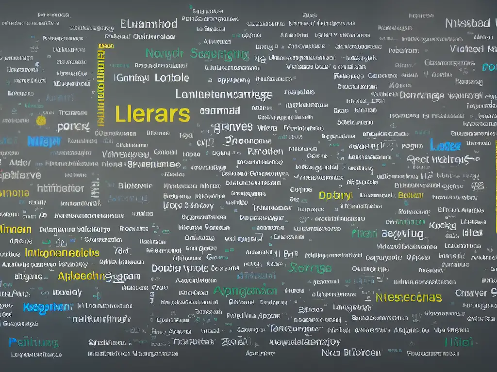An image depicting the logos of three libraries - NLTK, Spacy, and Gensim - used in Natural Language Processing, surrounded by text describing their features and applications.