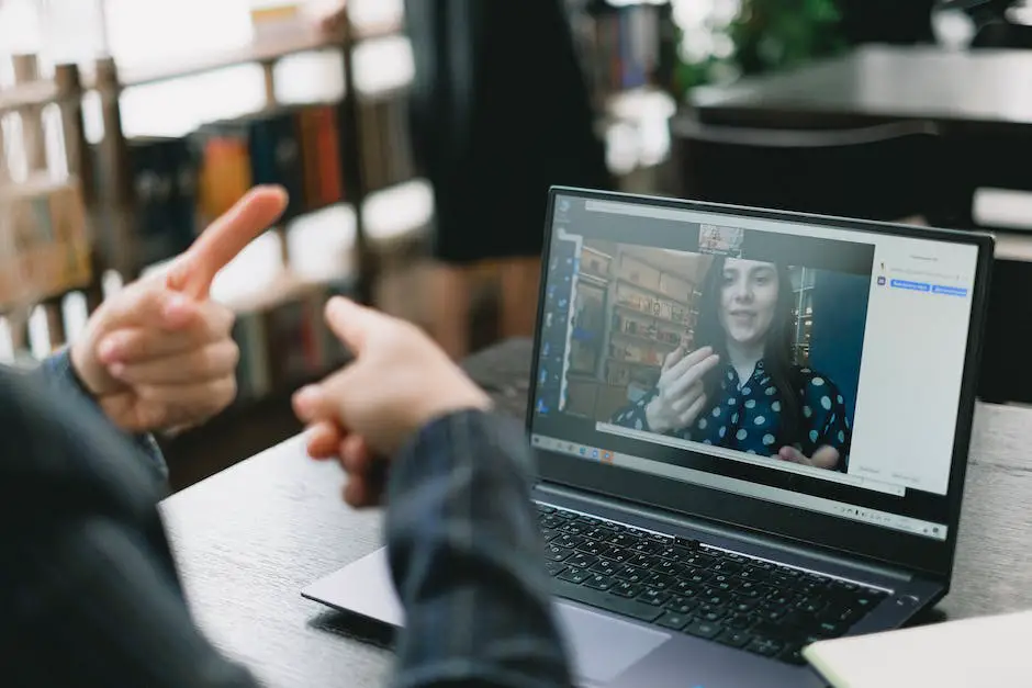 An image depicting a person using AgentGPT for language learning, with a computer screen showing the AI interface and the learner interacting with it.